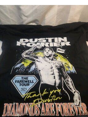 Dustin Poirier Farewell Tour Tshirt